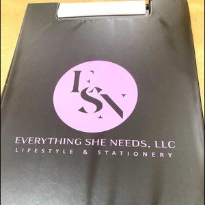 Stationary binder ( useful at work / home / office)